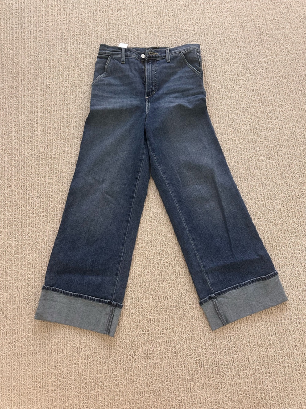 Joe's Jeans Indigo Denim with Contrast Stitching